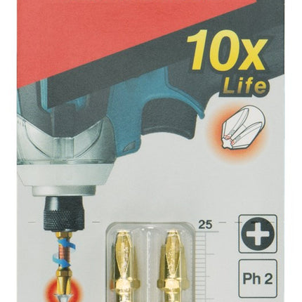 Makita XTT Slagschroefbit Hout PH2X25 – B-28488