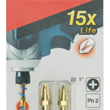 Makita XTT Slagschroefbit MET. PH2X25 – B-28503