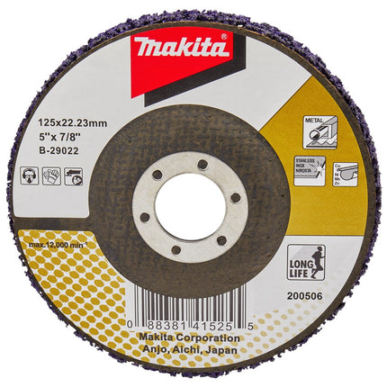 Makita Reinigingsschijf 125mm Paars – B-29022