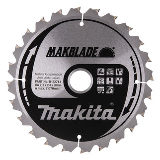 Makita HM ZAAGBLAD 216X30X2.4 24T 5G