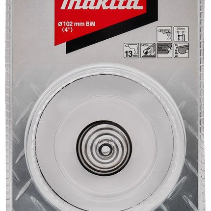 Makita Gatzaag Metaal 102mm Bim Plaatstaal – B-36099