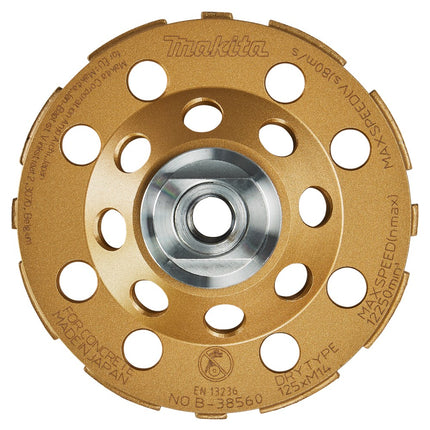 Makita Komschijf Diamant 125mm ANTI-Vibratie Diamant Segm M14 – B-38560