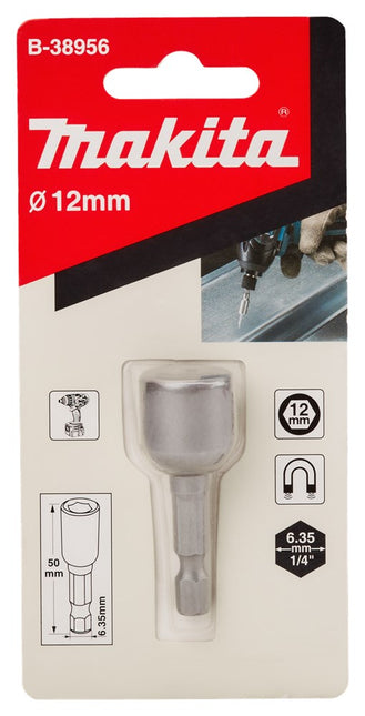 Makita DOP 12X50mm Magnetisch Dopsleutel 1/4" – B-38956