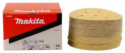 Makita Schuurschijf 150mm K320 Yellow Velcro – B-39366