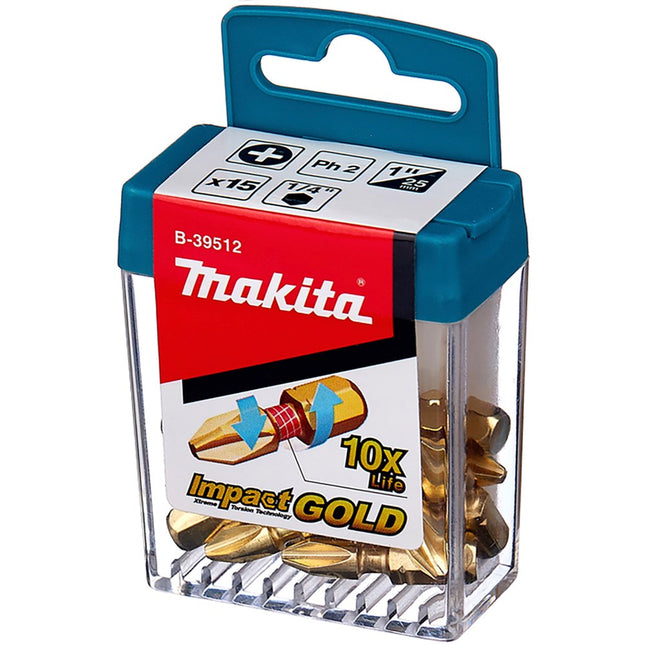 Makita SLAGSCHROEFBIT PH2X25MM