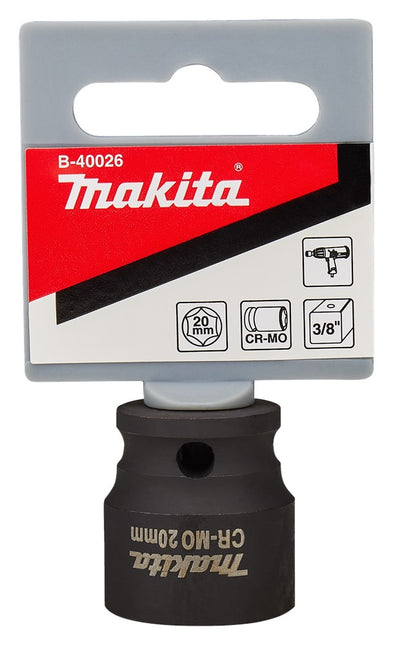Makita Krachtdop 20X28mm 3/8" Dop – B-40026