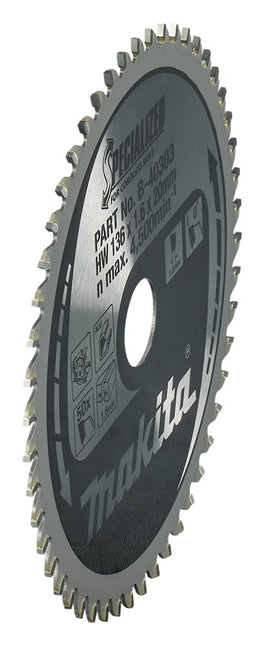 Makita Zaagblad ALU 136X20X 50T Zaagblad Aluminium 136X20X1.6 0G – B-40303