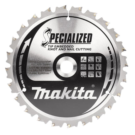 Makita Zaagblad TIPE 190X20X2,2 24T 5G Zaagblad – B-40587