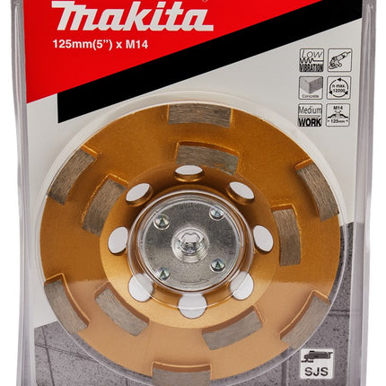 Makita Diamant Komschijf 125mm Diamant Fijn M14 – B-48549