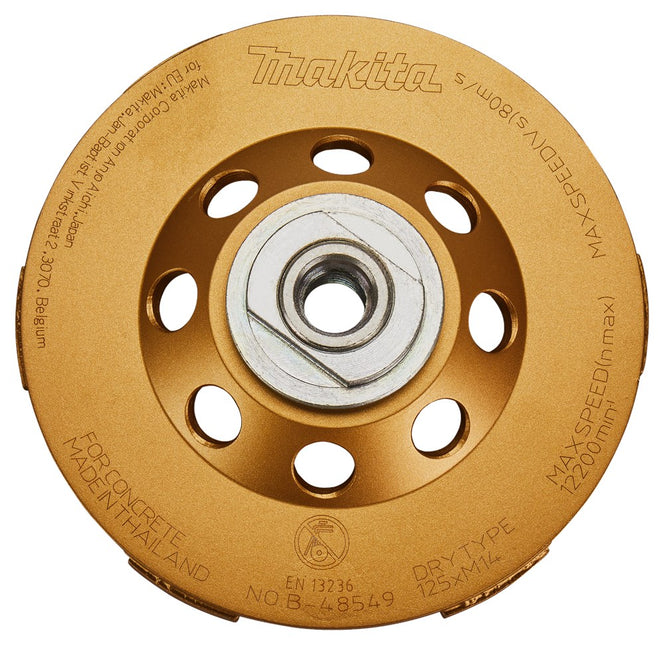 Makita Diamant Komschijf 125mm Diamant Fijn M14 – B-48549