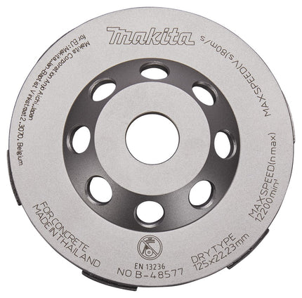 Makita Komschijf Diamant Dubbel 125X22 – B-48577