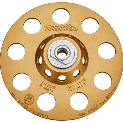 Makita Komschijf Diamant WAAI 180mm M14 – B-48614