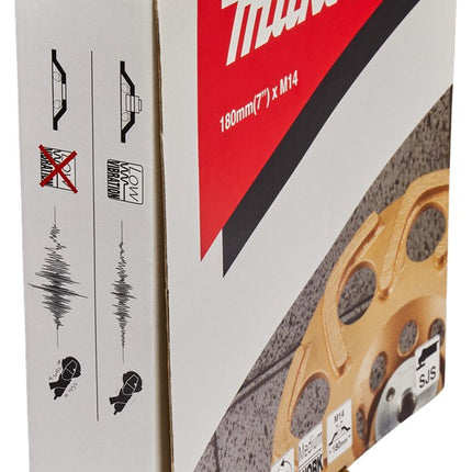 Makita Komschijf Diamant WAAI 180mm M14 – B-48614