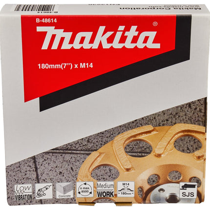 Makita Komschijf Diamant WAAI 180mm M14 – B-48614