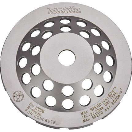 Makita Komschijf Diamant Grof 180X22mm – B-48636
