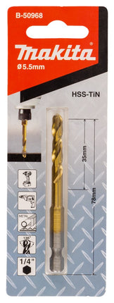 Makita Metaalb HSS-TIN Slags 5,5X78mm – B-50968
