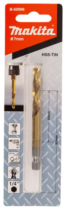 Makita Metaalb HSS-TIN Slags 7,0X89mm – B-50996