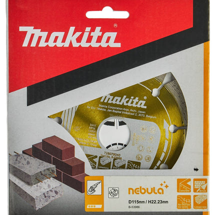 Makita Diamantschijf 115X22,23X2,0mm Oranje – B-53986