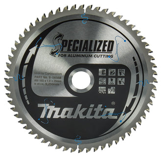 Makita Zaagblad ALU 165X20X1,8 60T 5G Zaagblad Aluminium – B-56568