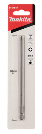 Makita Schroefbit PH2X150 - PH2X150mm – B-57847
