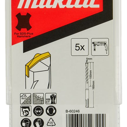 Makita B2S Betonboor 5X160mm – B-60246