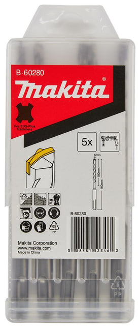 Makita B2S Betonboor 6X160mm – B-60280