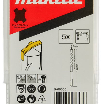 Makita B2S Betonboor 6,5X160mm – B-60305
