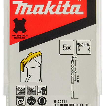 Makita B2S Betonboor 7X110mm – B-60311