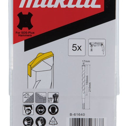 Makita B2S Betonboor 17X210mm – B-61640
