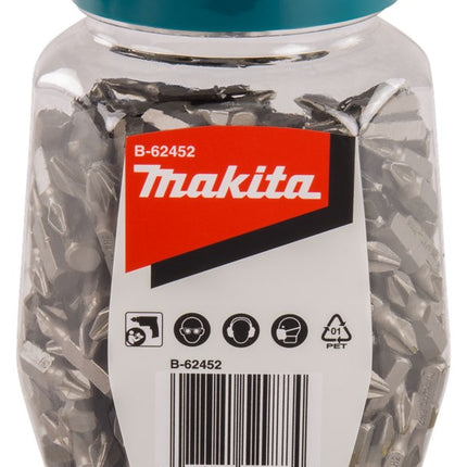 Makita Schroefbit PH2X25mm in POT 250 stuks – B-62452