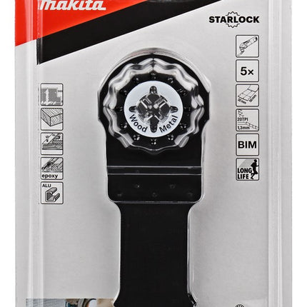 Makita TMA047 Invalzaagblad 32X50mm Hout&staal 5st Hout & Staal 5 stuks – B-64814-5