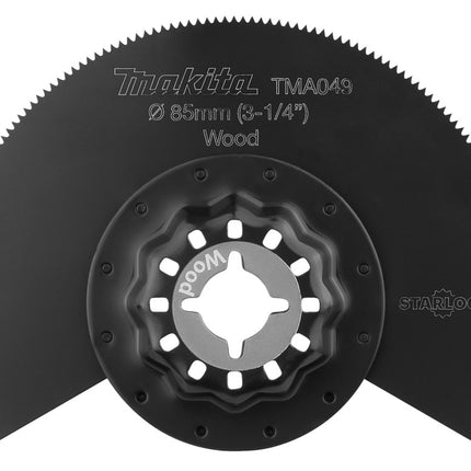 Makita TMA049 Segmentzaagblad 85mm Hout – B-64836