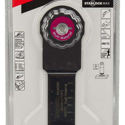 Makita MAM006 Invalzaagblad 32X70mm Multimateriaal InvalZaagblad Mult – B-66450