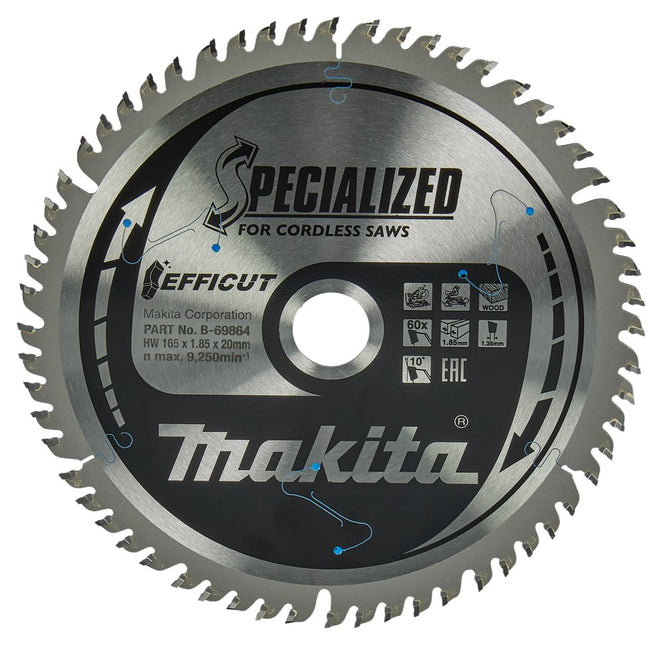 Makita AFKORTZAAGBLAD HOUT