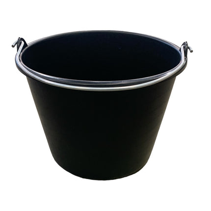 Bouwemmer 20 Liter Zwart