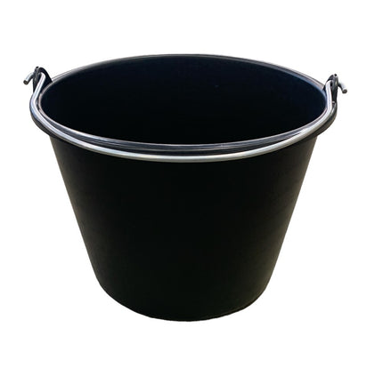Bouwemmer 20 Liter Zwart