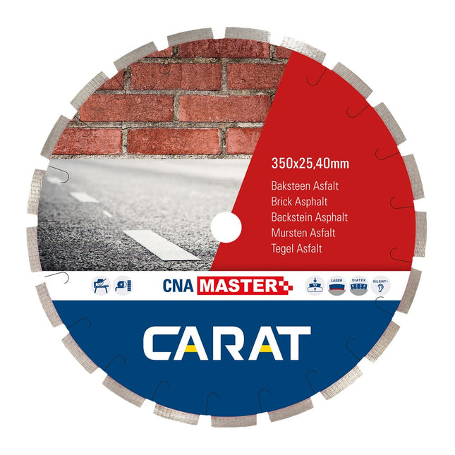 Carat Diamantzaag Baksteen 400X25,40MM, CNA Master – CNAM400400