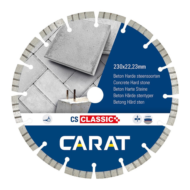 Carat Diamantzaag Beton 115X22,23MM, CS Classic – CSC1153000
