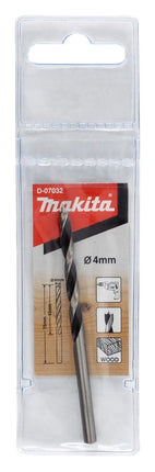 Makita Houtspiraalboor 4X75mm – D-07032