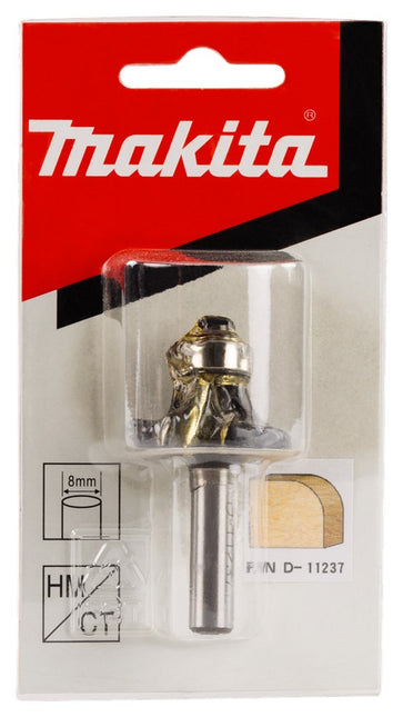 Makita Afrondfrees+lag R8 S8 Afrondfrees met Kogellager – D-11237