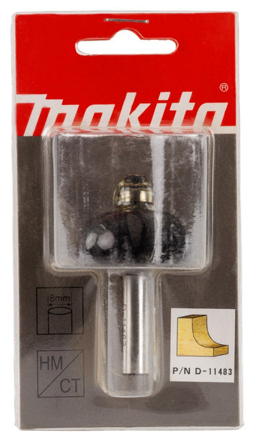 Makita Holprofielfr+lag R12,7 S8 Holprofielfrees met Kogellager – D-11483