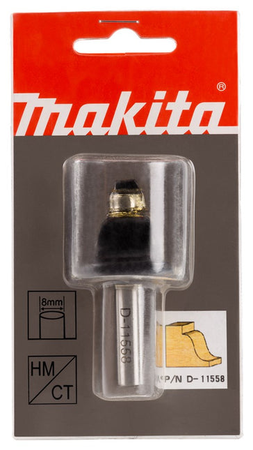 Makita Lijstprofielfr+lag 34,93 S8 Lijstprofielfrees met Kogellager – D-11558