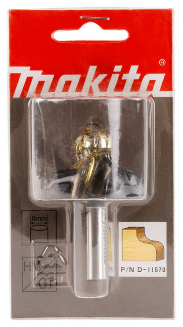 Makita S-Profielfr+lag 38,1 S8 S-Profielfrees met Kogellager – D-11570