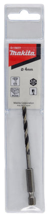 Makita HoutspiraalBoor 4X90X1/4" – D-15877