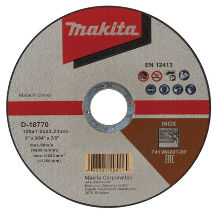 Makita DOORSLIJPSCHIJF RVS