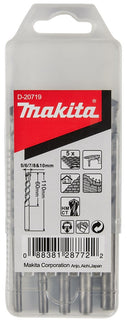 Makita Steenboorset 5-Delig 5-Delige 5/6/7/8/10mm – D-20719