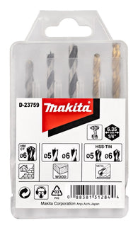 Makita Borenset 1/4" Vorm E – D-23759