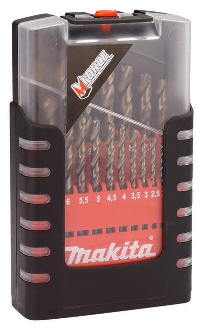 Makita Borenset 19-Delig Metaal Mforce 1-10mm – D-29876