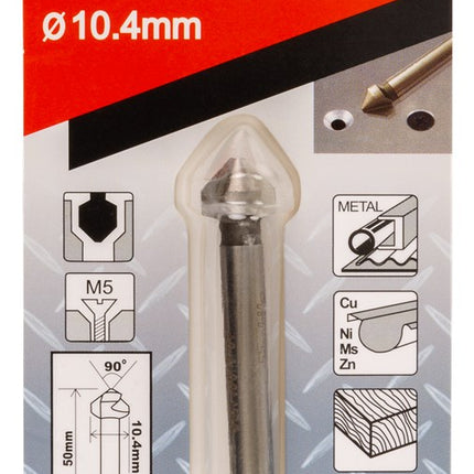 Makita Verzinkboor 10,4 X 50mm 3-CUT – D-37459