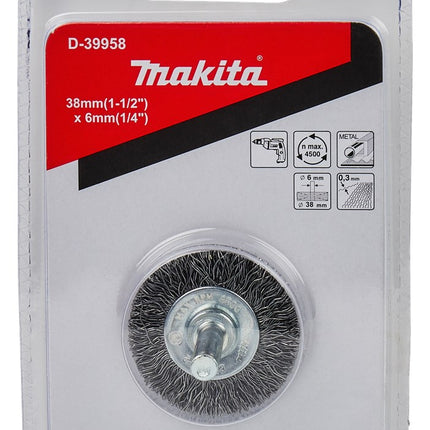 Makita Rondborstel 6X38mm Vlakborstel Drd – D-39958